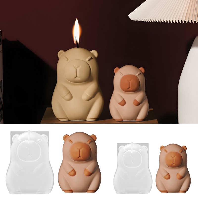 Candle Making Diy - Capybara Pudding cuisson moule en Silicone