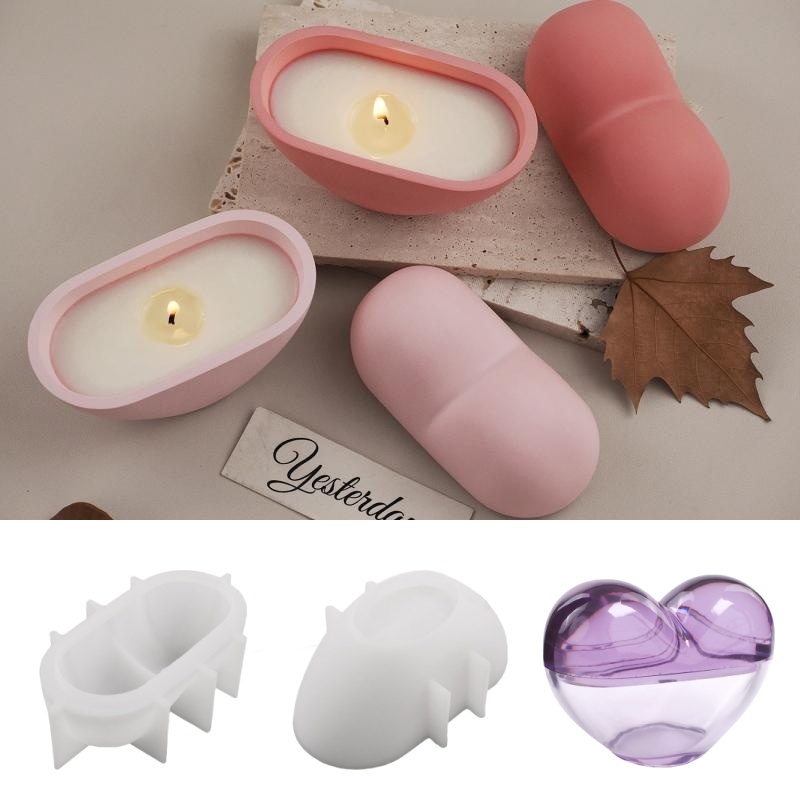 Candle Making Diy - Pot de bougie en cristal, moule