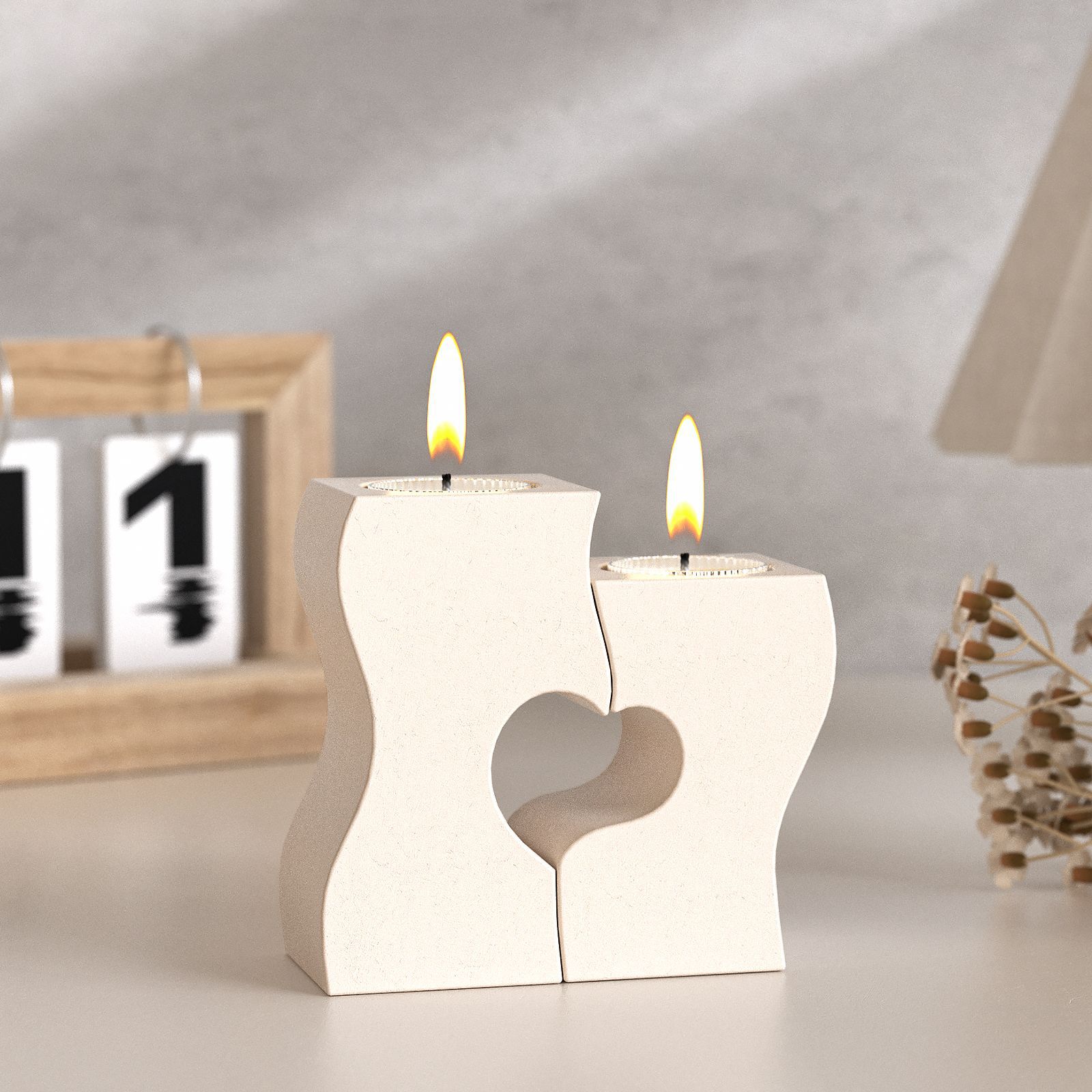 Candle Making Diy - S coeur chandelier Silicone moules bricolage