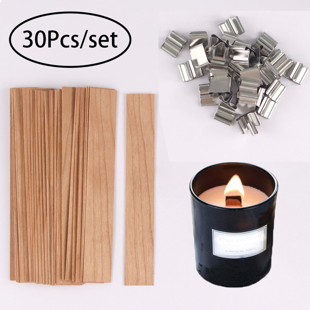 Candle Making Pot - 30 pièces de mèches de bougie