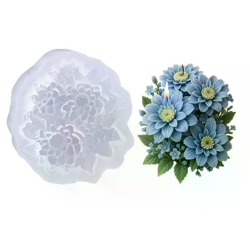 Moules à fleurs en silicone, r - Candle Making Diy avis et prix
