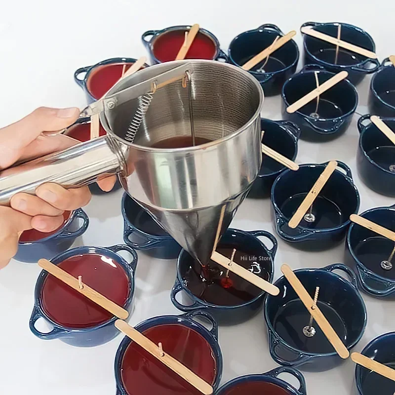 Entonnoir portatif en acier in - Candle Making Jug avis et prix