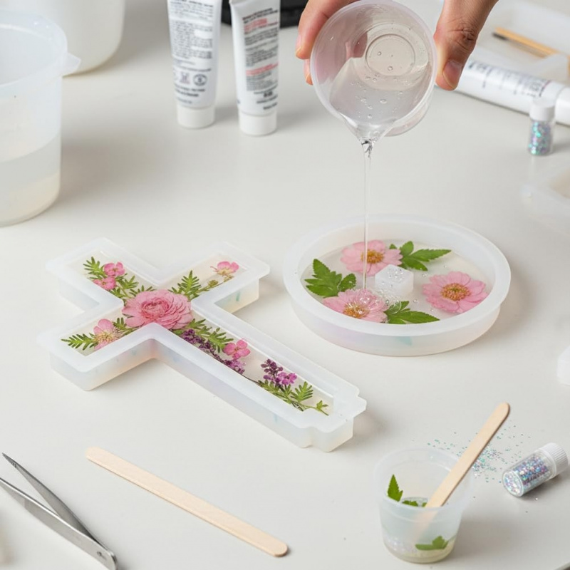 Deux moules en silicone avec u - Candle Making Jug avis et prix
